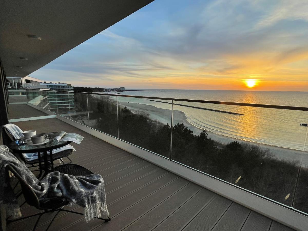 Apartament Morski Widok Nautic Park 51 Darlowko Buitenkant foto