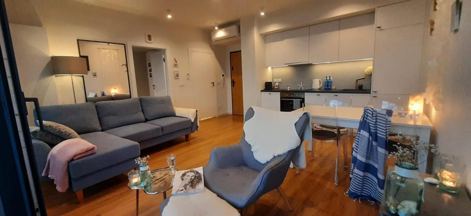 Apartament Morski Widok Nautic Park 51 Darlowko Buitenkant foto